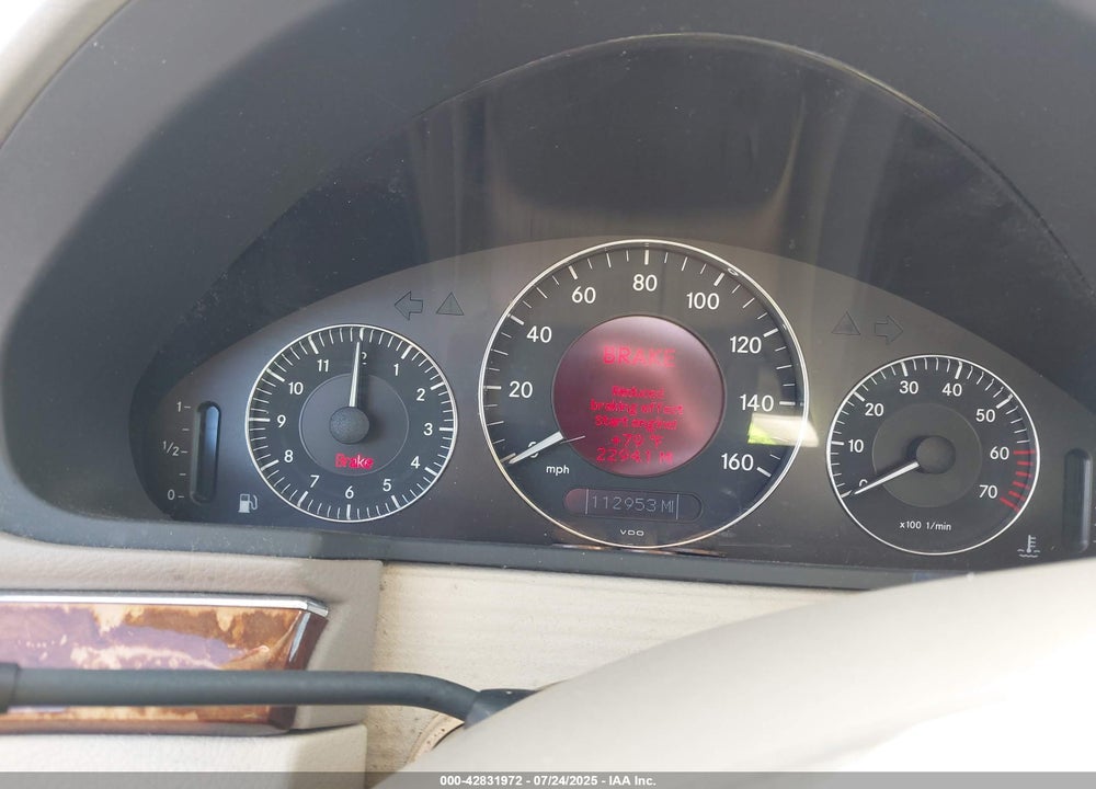 2003 MERCEDES-BENZ E 500 VIN: WDBUF70J83A255624