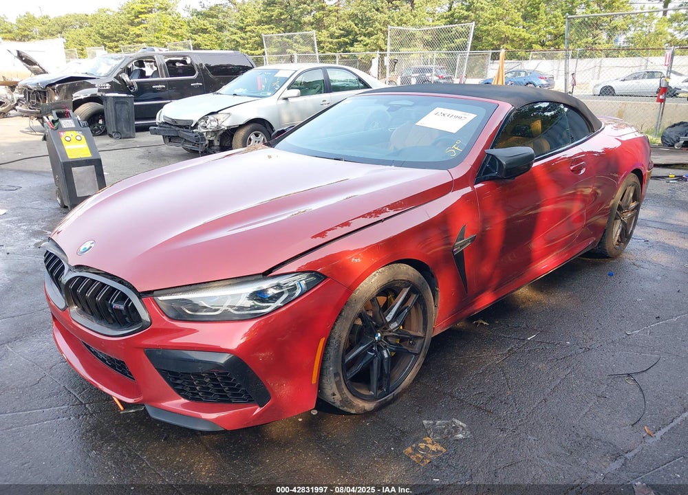 2020 BMW M8 VIN: WBSDZ0C03LBM09386