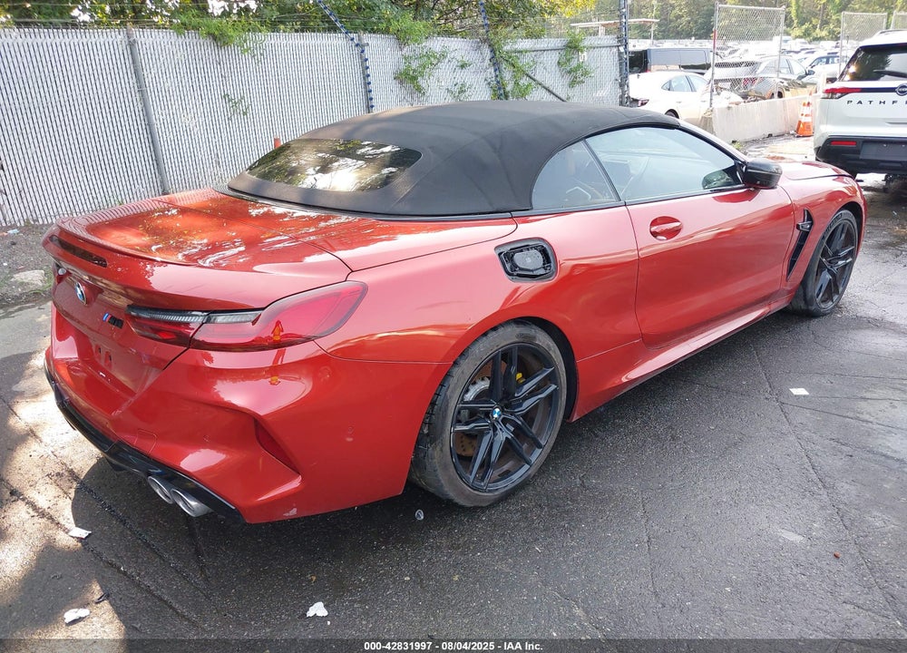2020 BMW M8 VIN: WBSDZ0C03LBM09386