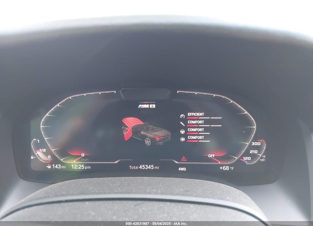 2020 BMW M8 VIN: WBSDZ0C03LBM09386