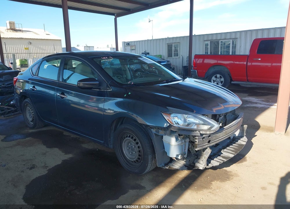 2016 NISSAN SENTRA VIN: 3N1AB7AP2GY317834