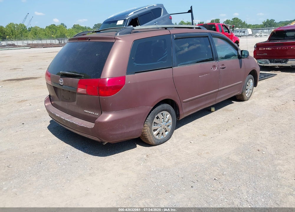 2004 TOYOTA SIENNA CE VIN: 5TDZA23C24S058989