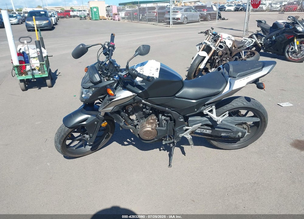 2016 HONDA CB500 F VIN: MLHPC4567G5300090