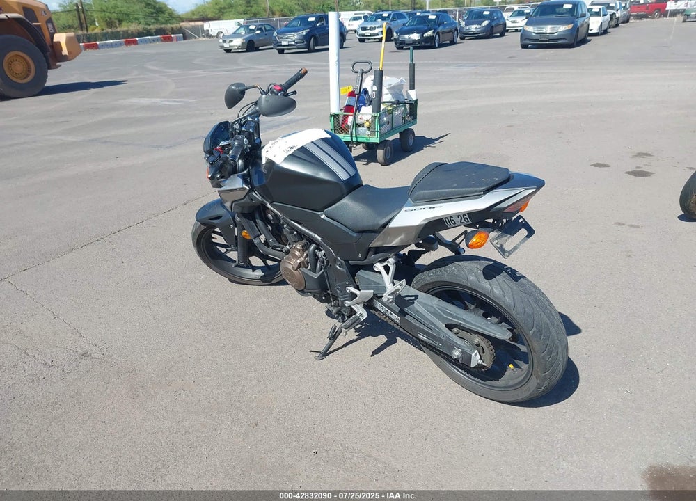 2016 HONDA CB500 F VIN: MLHPC4567G5300090