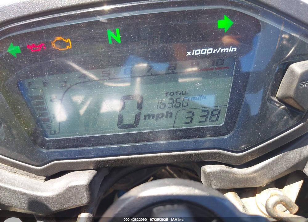 2016 HONDA CB500 F VIN: MLHPC4567G5300090