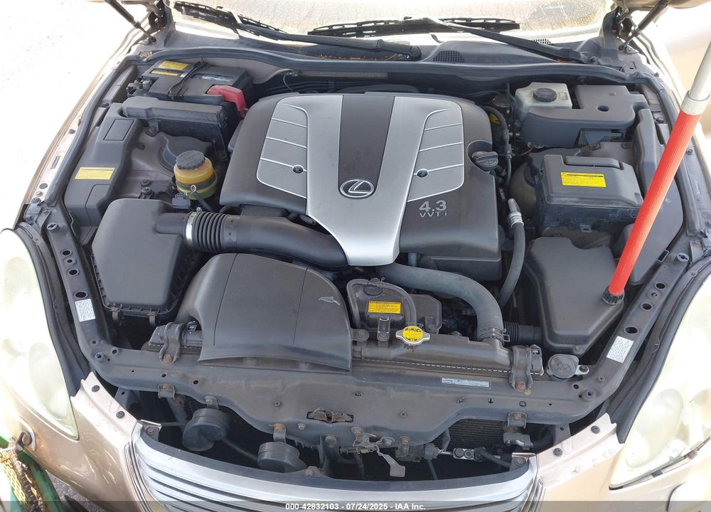 2005 LEXUS SC 430 VIN: JTHFN48Y550069687