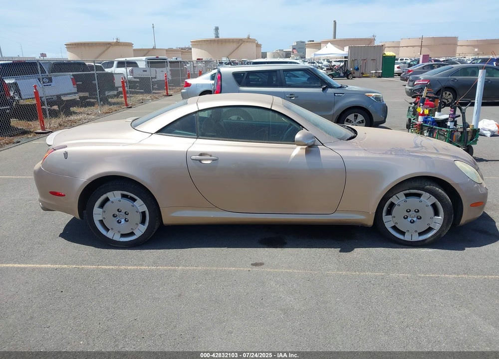 2005 LEXUS SC 430 VIN: JTHFN48Y550069687