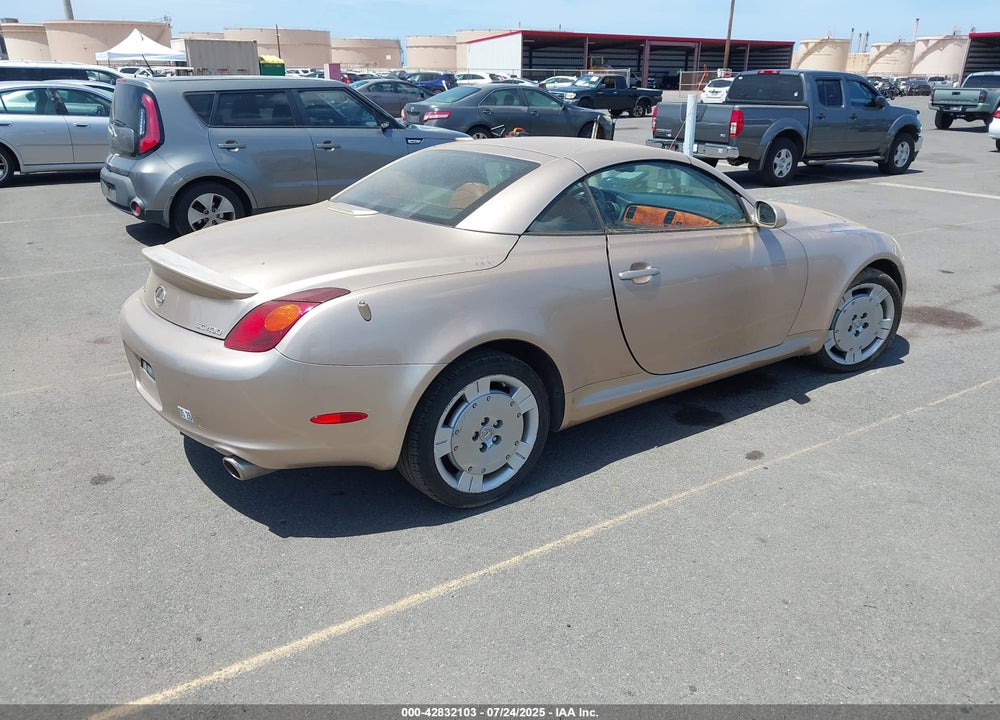 2005 LEXUS SC 430 VIN: JTHFN48Y550069687