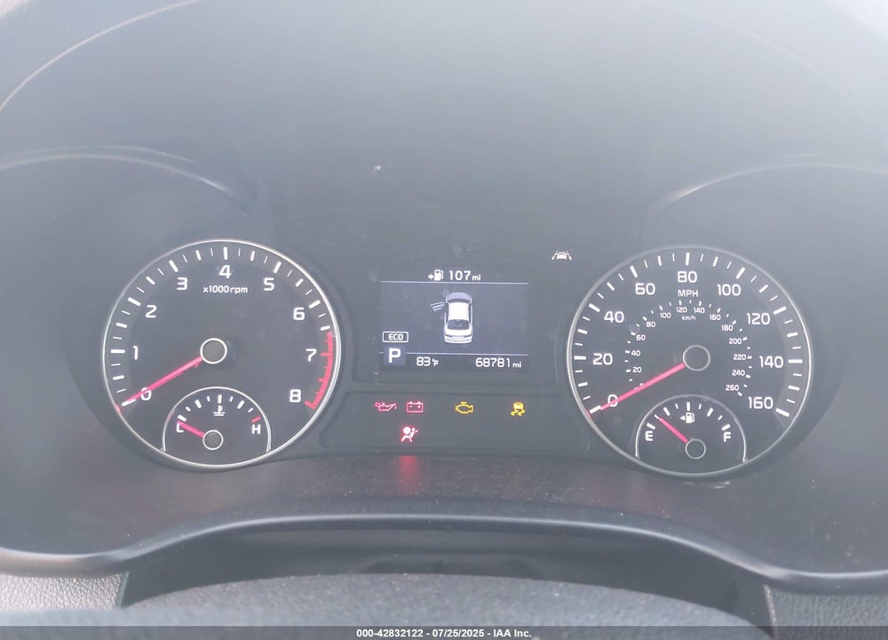 2019 KIA OPTIMA VIN: 5XXGT4L33KG376003