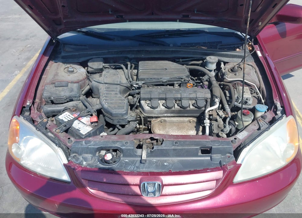 2002 HONDA CIVIC EX VIN: 2HGES26732H589142