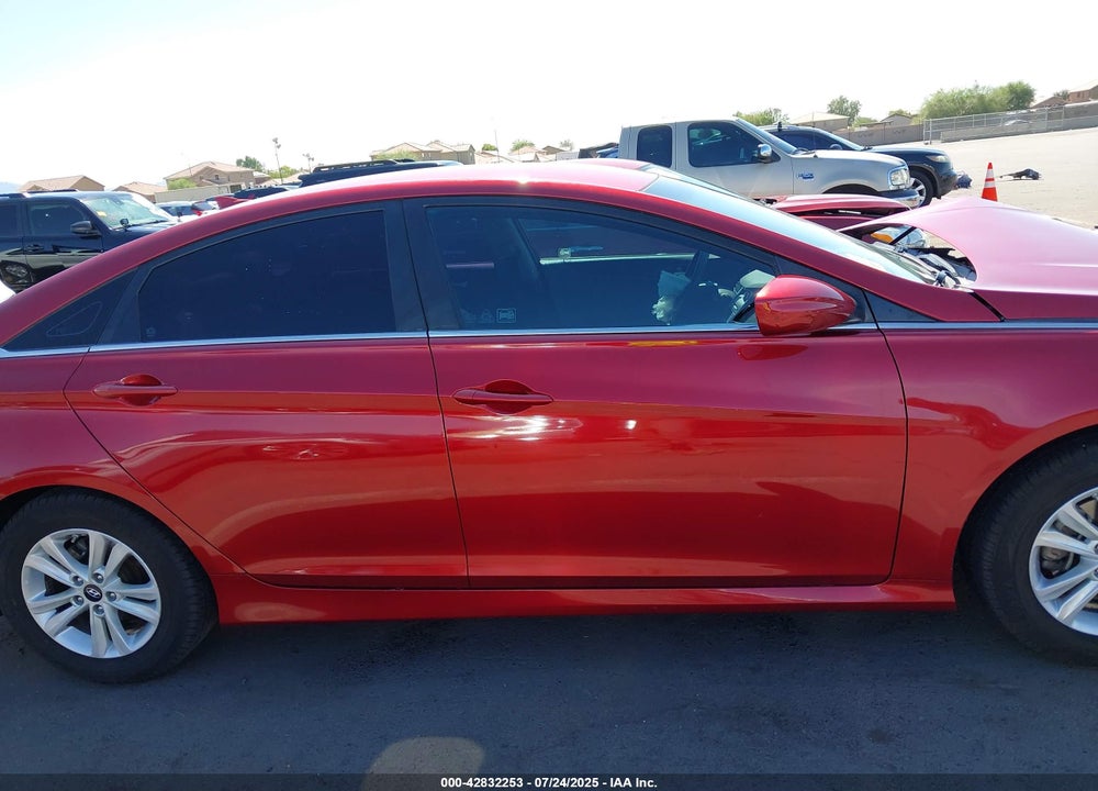 2014 HYUNDAI SONATA GLS VIN: 5NPEB4AC0EH881518