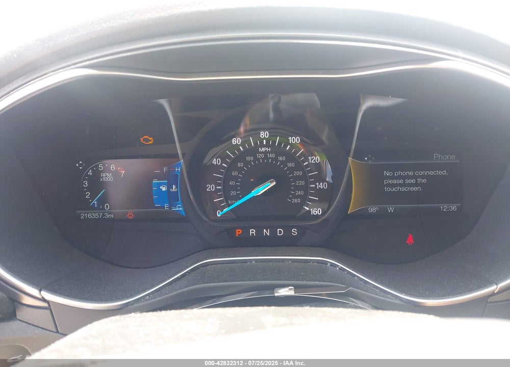 2016 FORD FUSION VIN: 3FA6P0K97GR337461