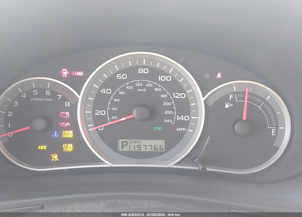 2010 SUBARU IMPREZA VIN: JF1GH6A63AH808445