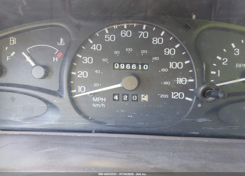 1999 MERCURY TRACER VIN: 1MEFM13P4XW606520