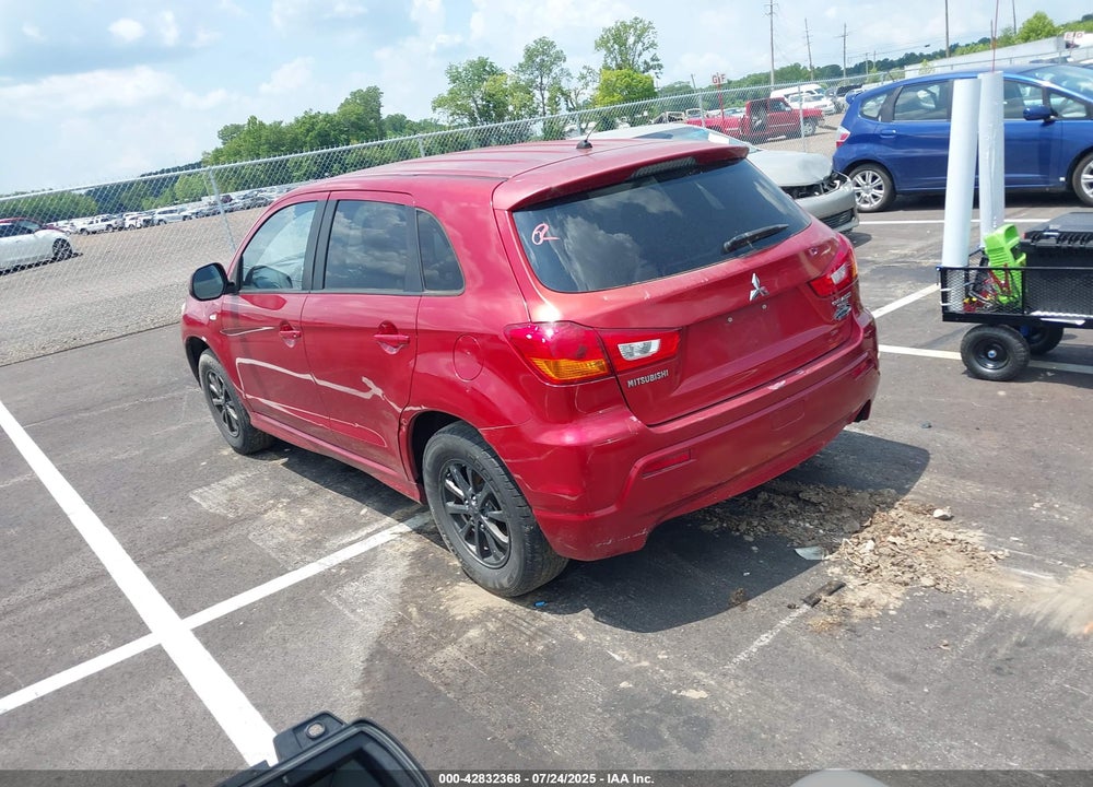 2012 MITSUBISHI OUTLANDER SPORT VIN: JA4AP3AU7CZ006827