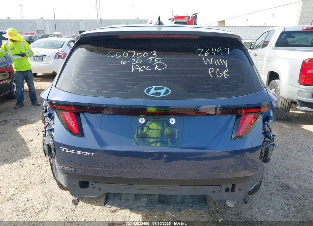 2025 HYUNDAI TUCSON VIN: 5NMJA3DE0SH474879