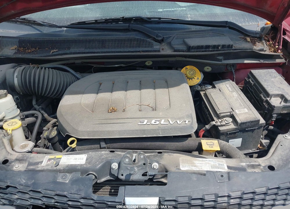 2016 DODGE GRAND CARAVAN SXT VIN: 2C4RDGCG2GR131377