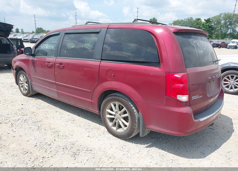 2016 DODGE GRAND CARAVAN SXT VIN: 2C4RDGCG2GR131377