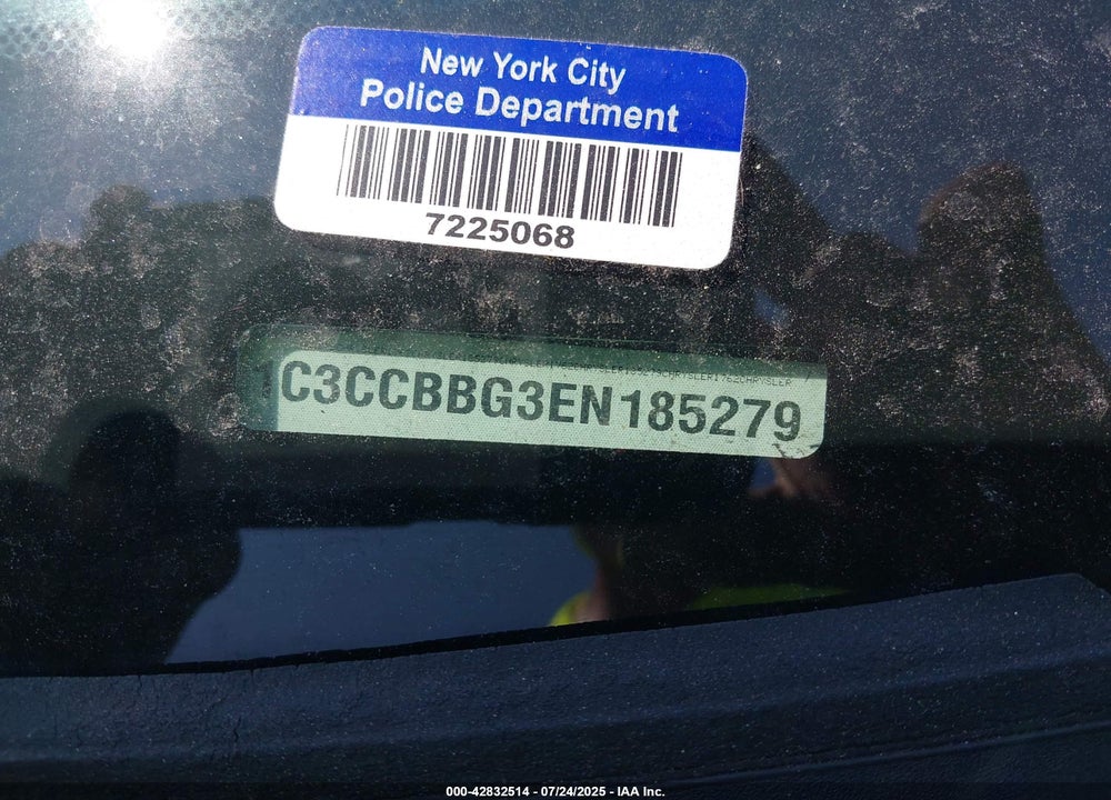 2014 CHRYSLER 200 VIN: 1C3CCBBG3EN185279
