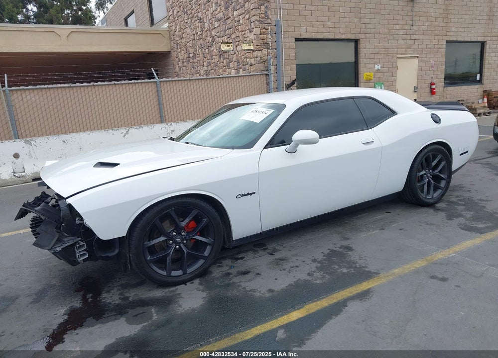 2021 DODGE CHALLENGER SXT VIN: 2C3CDZAGXMH547378
