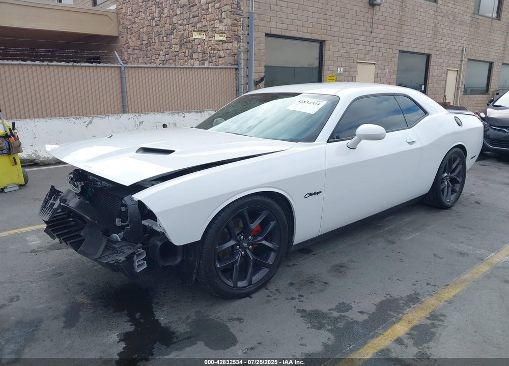 2021 DODGE CHALLENGER SXT VIN: 2C3CDZAGXMH547378