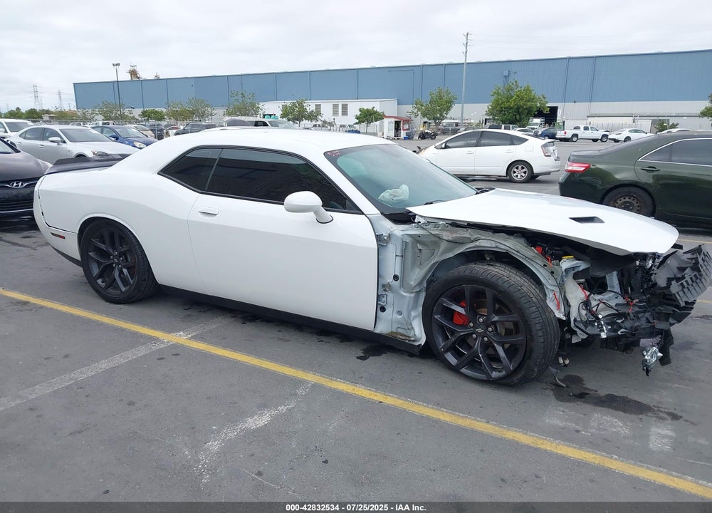 2021 DODGE CHALLENGER SXT VIN: 2C3CDZAGXMH547378