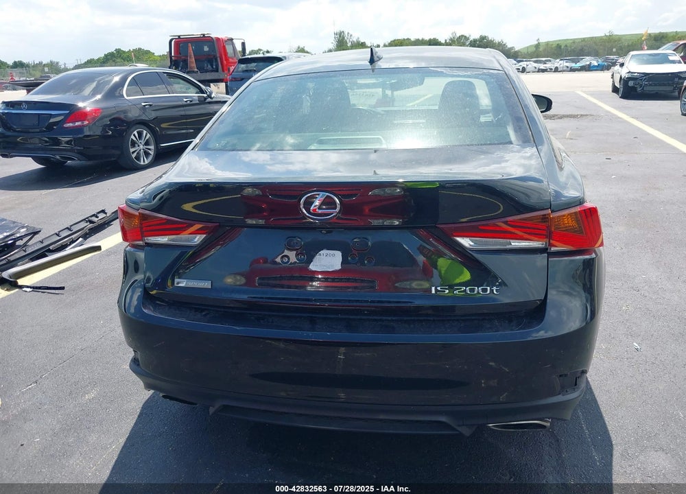 2017 LEXUS IS 200T VIN: JTHBA1D29H5052506