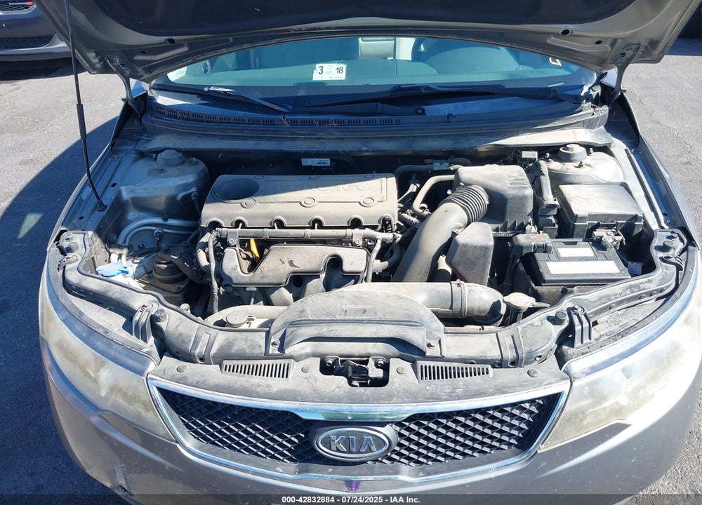 2010 KIA FORTE VIN: KNAFU4A23A5819981