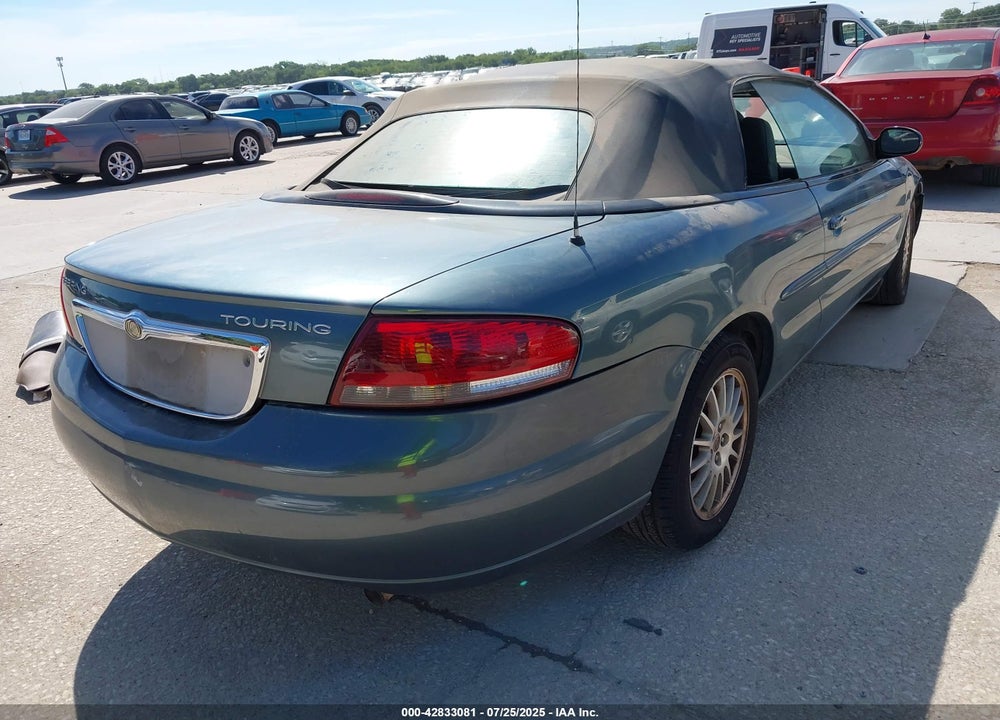 2006 CHRYSLER SEBRING VIN: 1C3EL55R06N259380