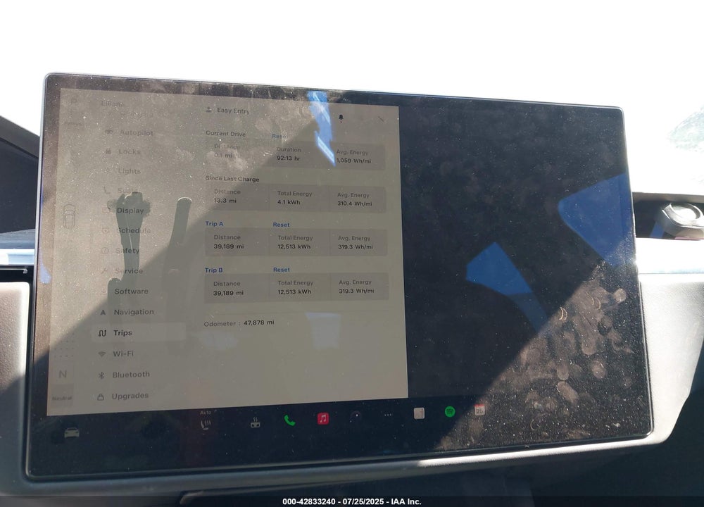 2021 TESLA MODEL S VIN: 5YJSA1E56MF435645