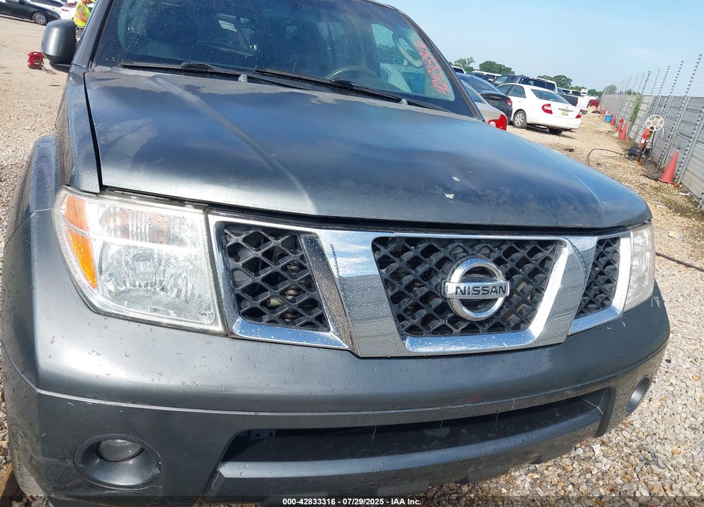 2007 NISSAN PATHFINDER VIN: 5N1AR18U17C605771
