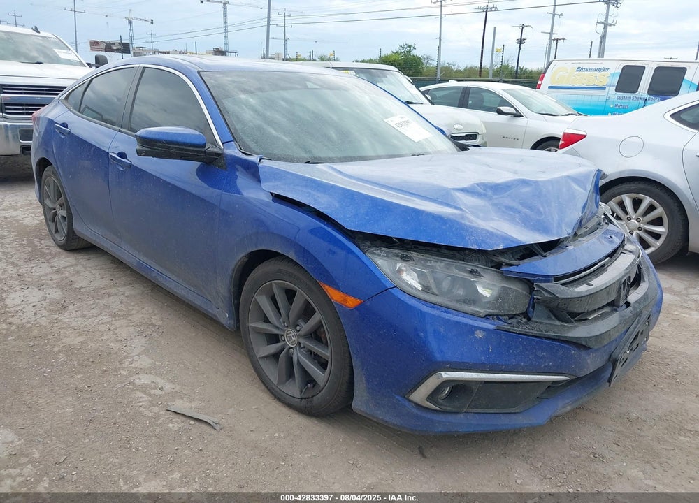 2019 HONDA CIVIC EX VIN: JHMFC1F37KX006203