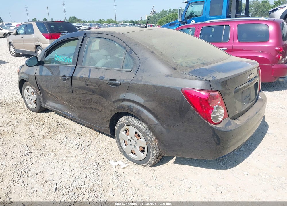 2013 CHEVROLET SONIC VIN: 1G1JA5SH8D4255388
