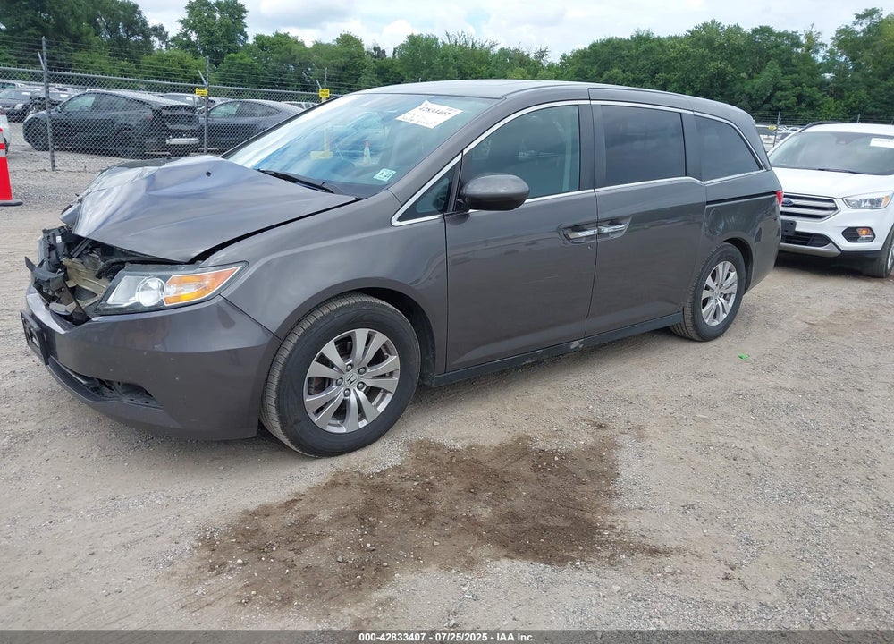 2016 HONDA ODYSSEY EX-L VIN: 5FNRL5H60GB108232