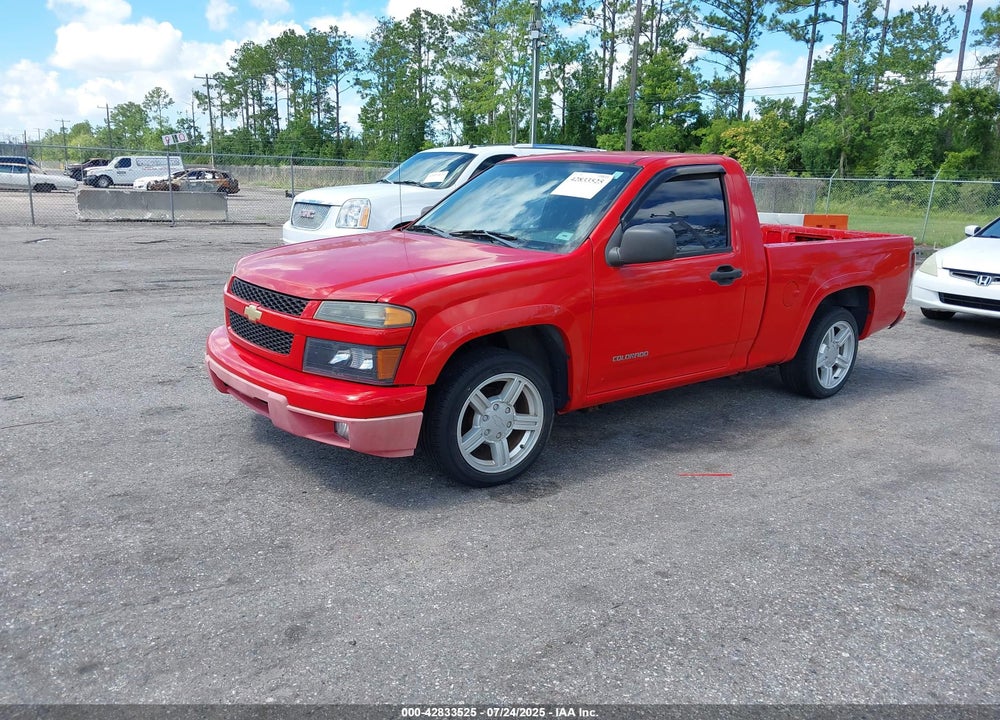 2004 CHEVROLET COLORADO LS VIN: 1GCCS148448156630