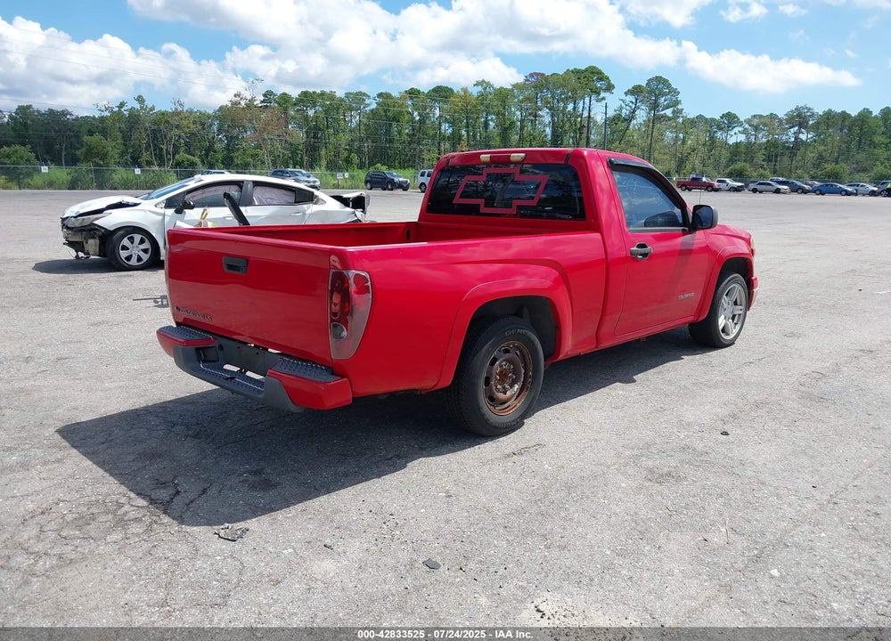 2004 CHEVROLET COLORADO LS VIN: 1GCCS148448156630