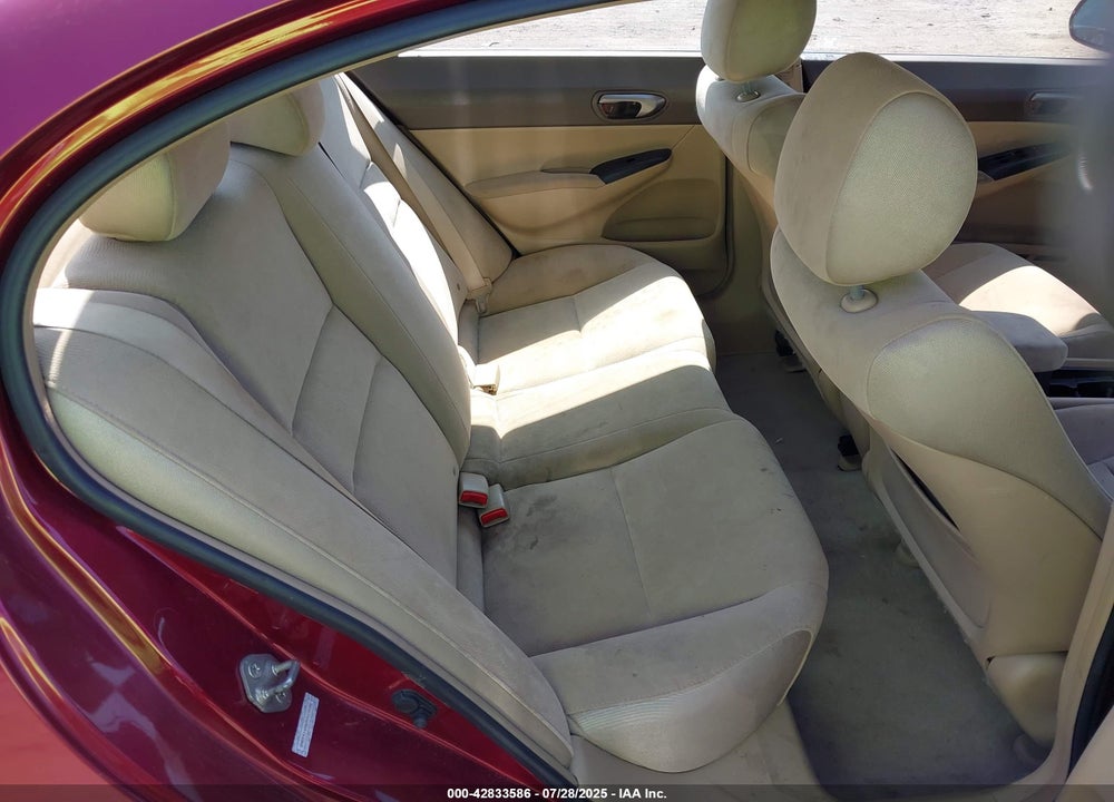 2007 HONDA CIVIC LX VIN: 2HGFA16567H513583
