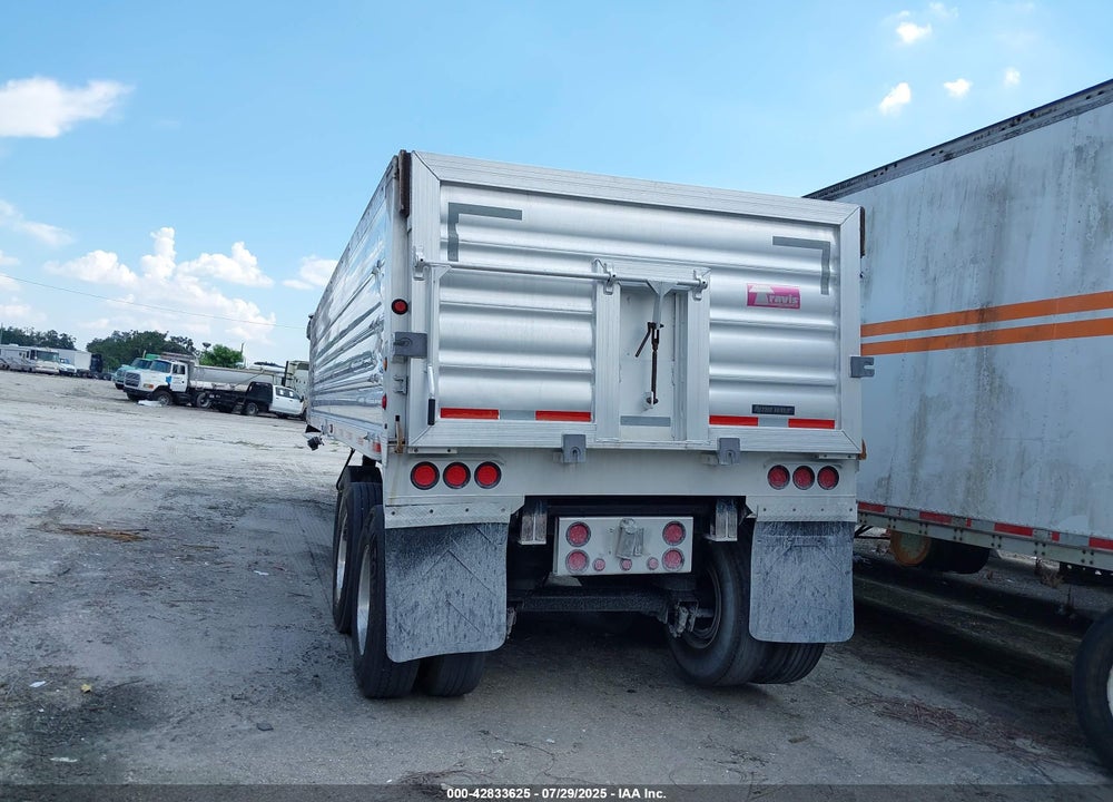 2019 TRAVIS BODY & TRAILER DUMP SEMI TRAILER VIN: 48X2F3020K1013501