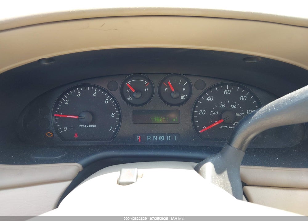 2007 FORD TAURUS VIN: 1FAFP53UX7A164237