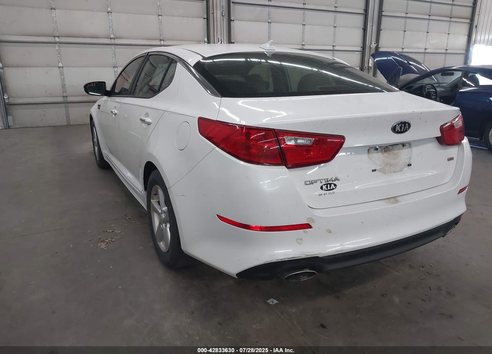 2015 KIA OPTIMA VIN: KNAGM4A78F5601333