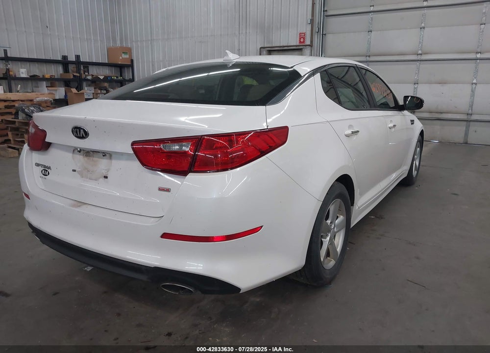 2015 KIA OPTIMA VIN: KNAGM4A78F5601333