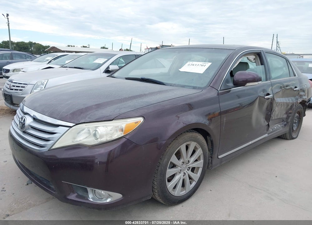 2011 TOYOTA AVALON VIN: 4T1BK3DB9BU372489