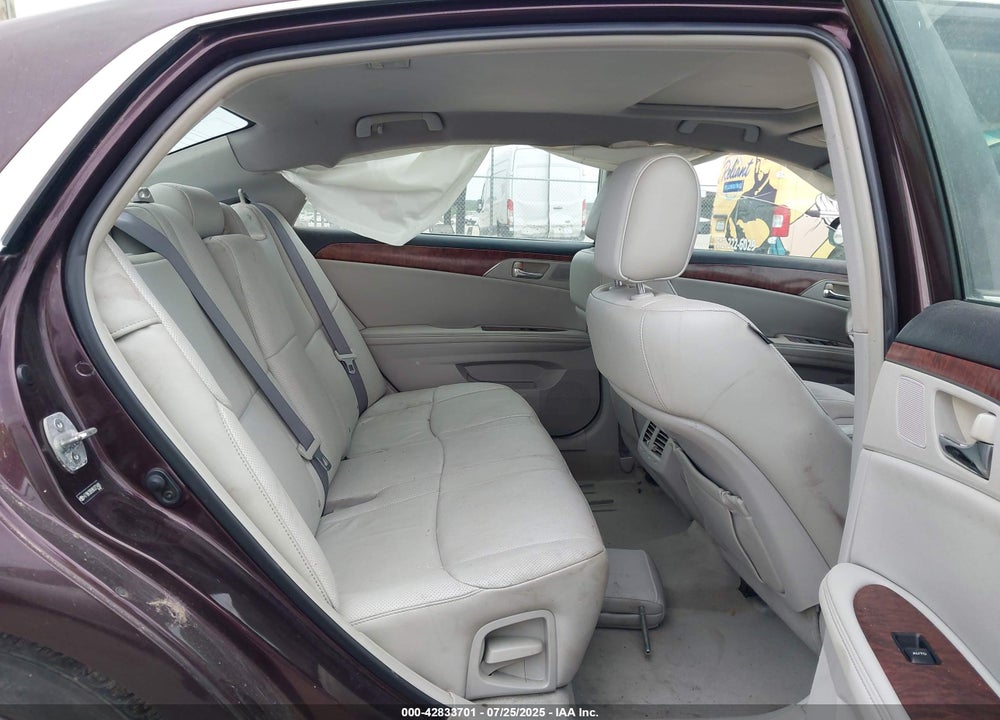 2011 TOYOTA AVALON VIN: 4T1BK3DB9BU372489