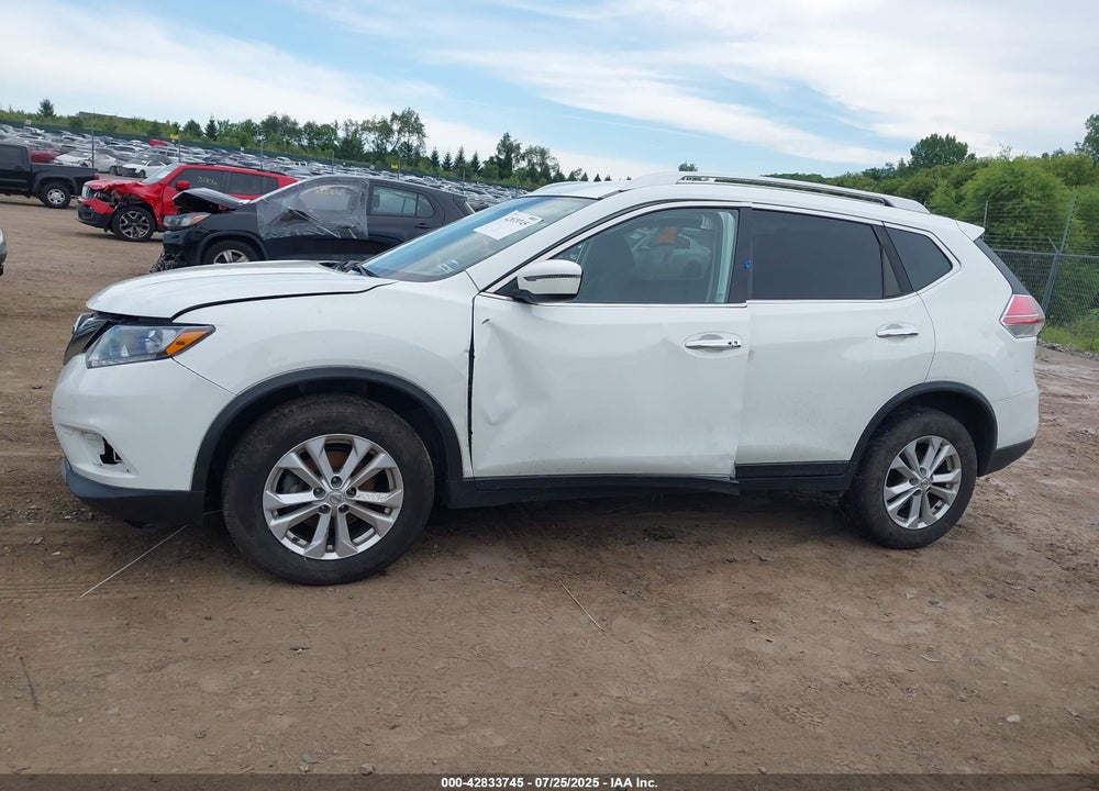 2016 NISSAN ROGUE VIN: KNMAT2MV0GP731221