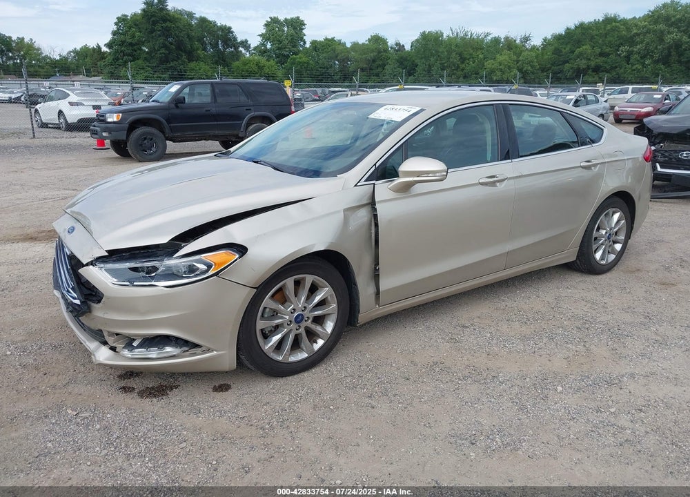 2017 FORD FUSION SE VIN: 3FA6P0HD6HR403737