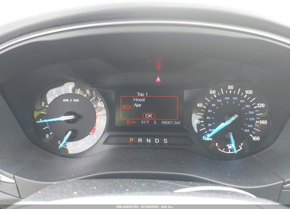 2017 FORD FUSION SE VIN: 3FA6P0HD6HR403737