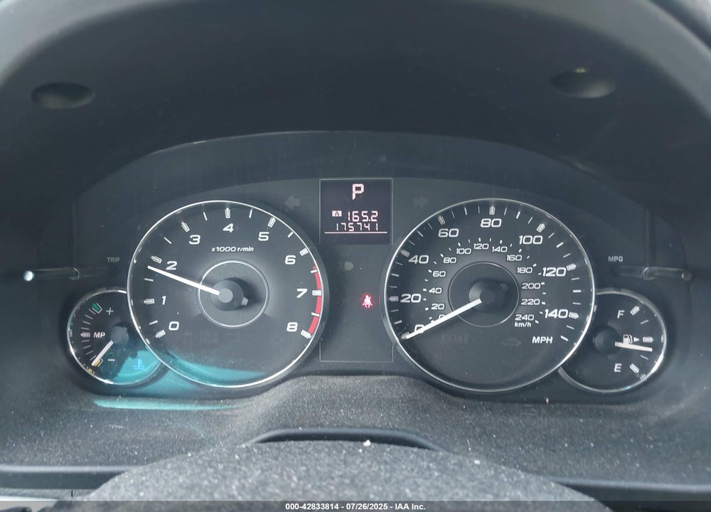 2011 SUBARU OUTBACK VIN: 4S4BRBHC4B3322064