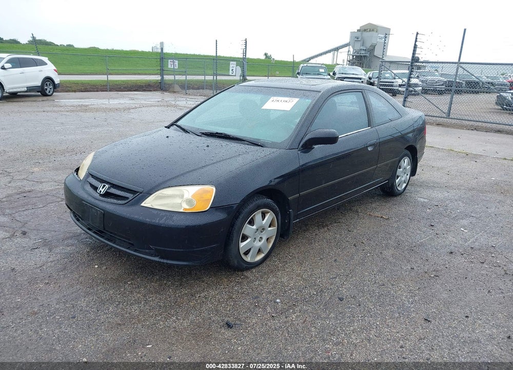 2002 HONDA CIVIC EX VIN: 1HGEM22952L085583