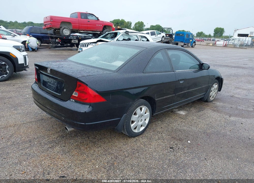2002 HONDA CIVIC EX VIN: 1HGEM22952L085583