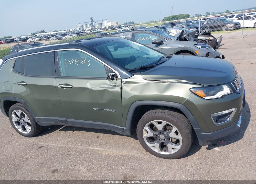 2018 JEEP COMPASS LIMITED 4X4 VIN: 3C4NJDCB4JT344832